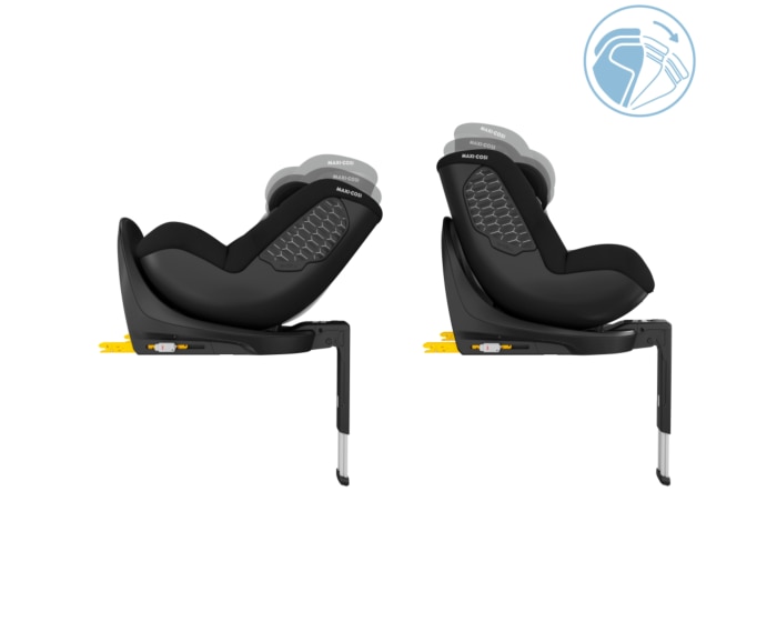 Mica 360 S Comfort 0 - 4 Y  40 - 105 cm  0 - 18 kg    FlexiSpin-Drehung |    Mehrere Liegepositionen  |    G-CELL Seitenaufprallschutz  |    Easy-in Gurt   |    Atmungsaktive, angenehm weiche Stoffe  |
