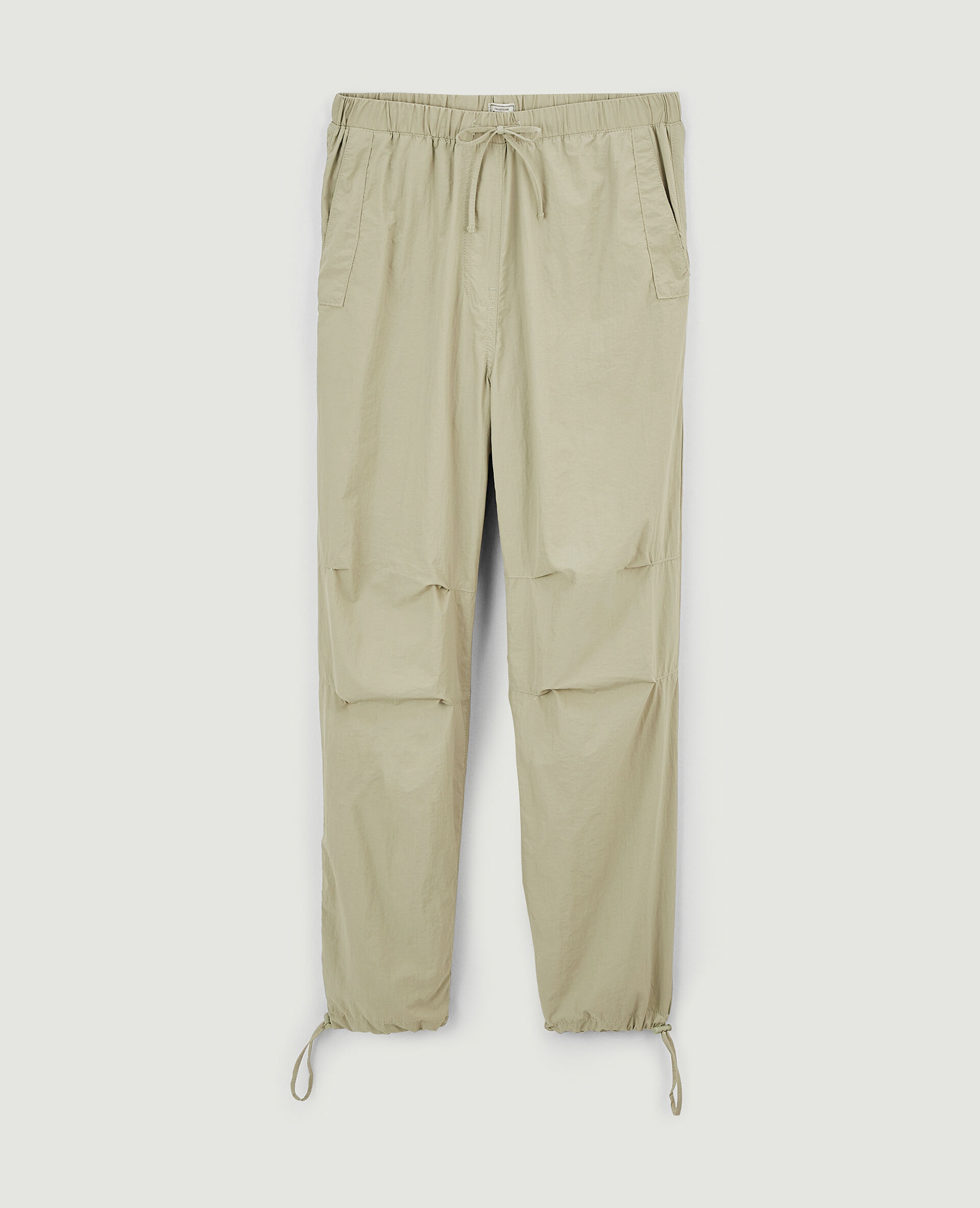 Pantalon parachute - Vert kaki