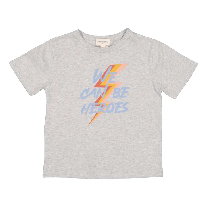 Louis Louise T-shirt Tom Heroes | Gris chiné