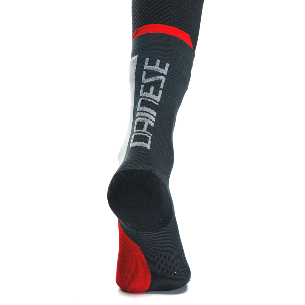 Dainese - Chaussettes Thermo Mid Noir / Gris / Rouge