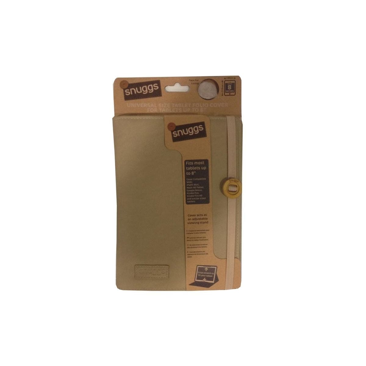 SNUGGS Tablet Booklet Univer. 8