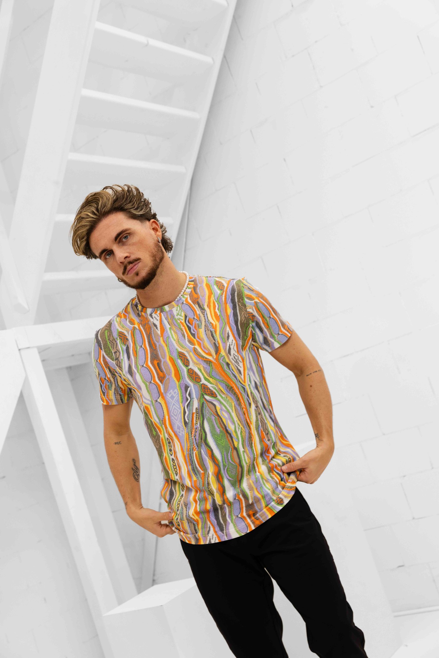 Carlo Colucci C3409 591 T-Shirt Heren