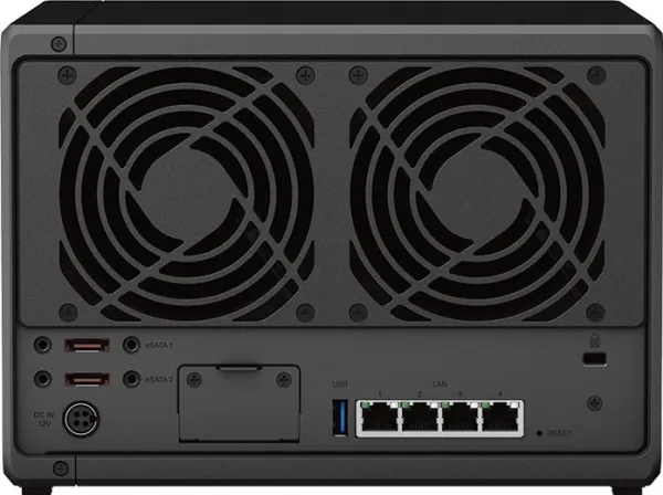 SYNOLOGY DS1522  - NAS-server - 5 bays - SATA 6Gb/s - RAID 0, 1, 5, 6, 10, JBOD - RAM 8 GB - Gigabit Ethernet - iSCSI support