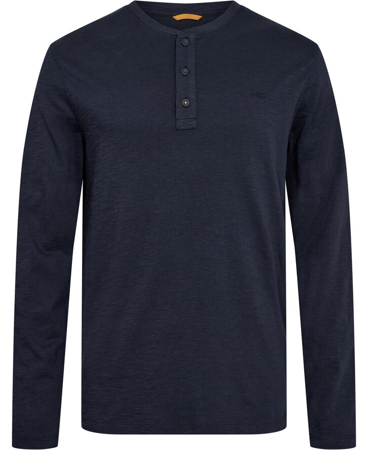 Camel Active NOS Henley 1/1Arm Night blue