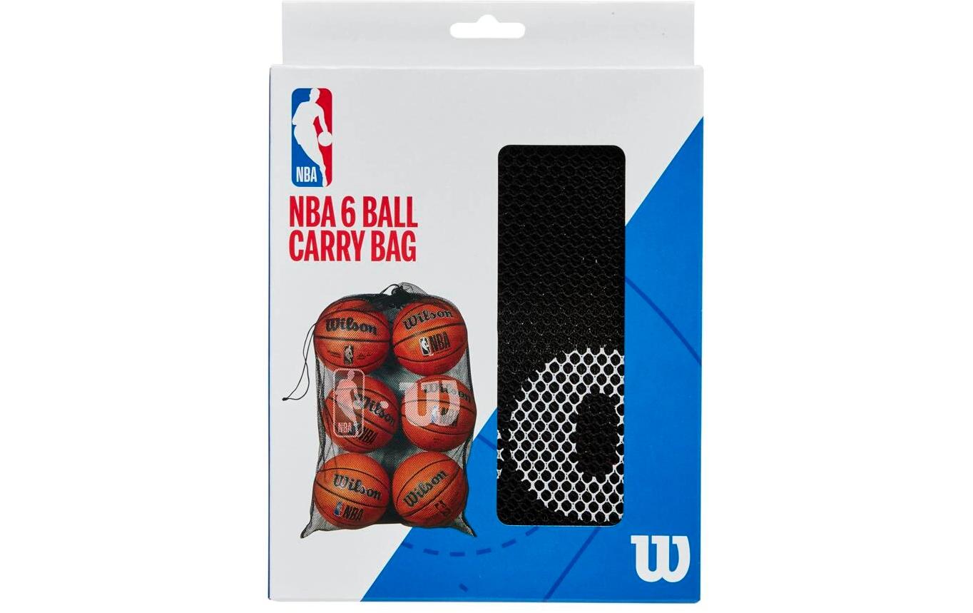 NBA 6 Ball Mesh TragetascheBall-Tragetasche aus Mesh