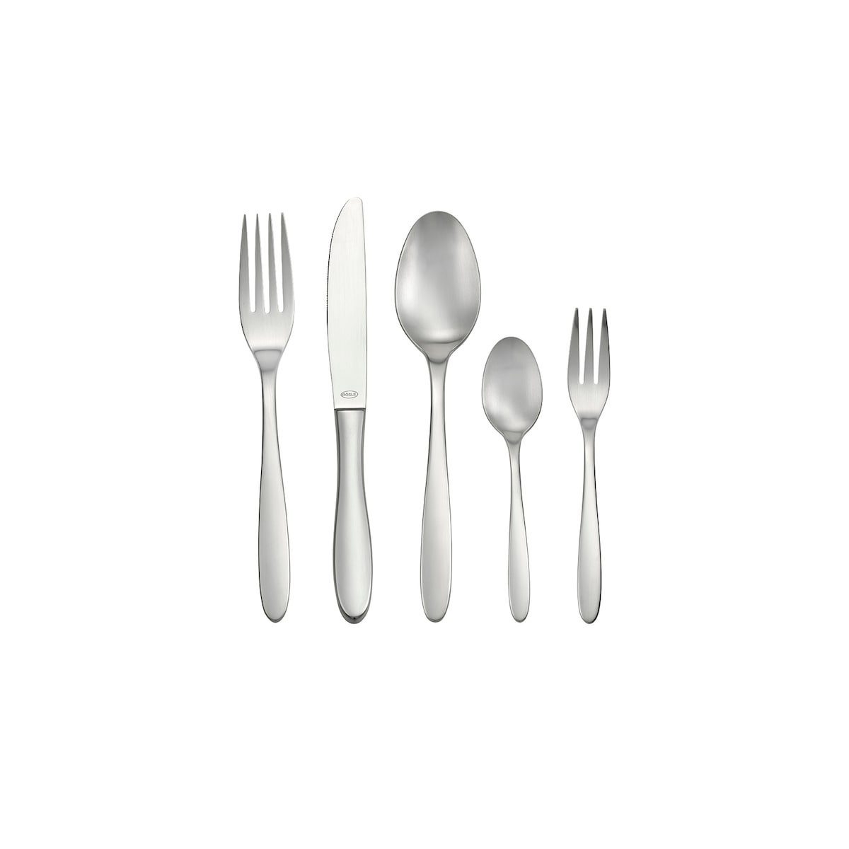 Rösle Culture Cutlery set 60 parts Matte satin