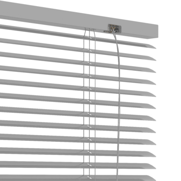 GAMMA aluminum jaloezie 25 mm zilver (kleurnr. 221) 200x250 cm (bxh)