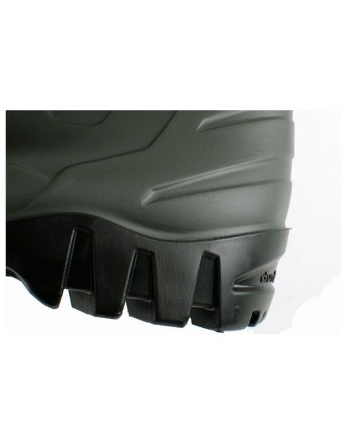 Dunlop Knielaars Pvc Groen&Zwart - Laarzen