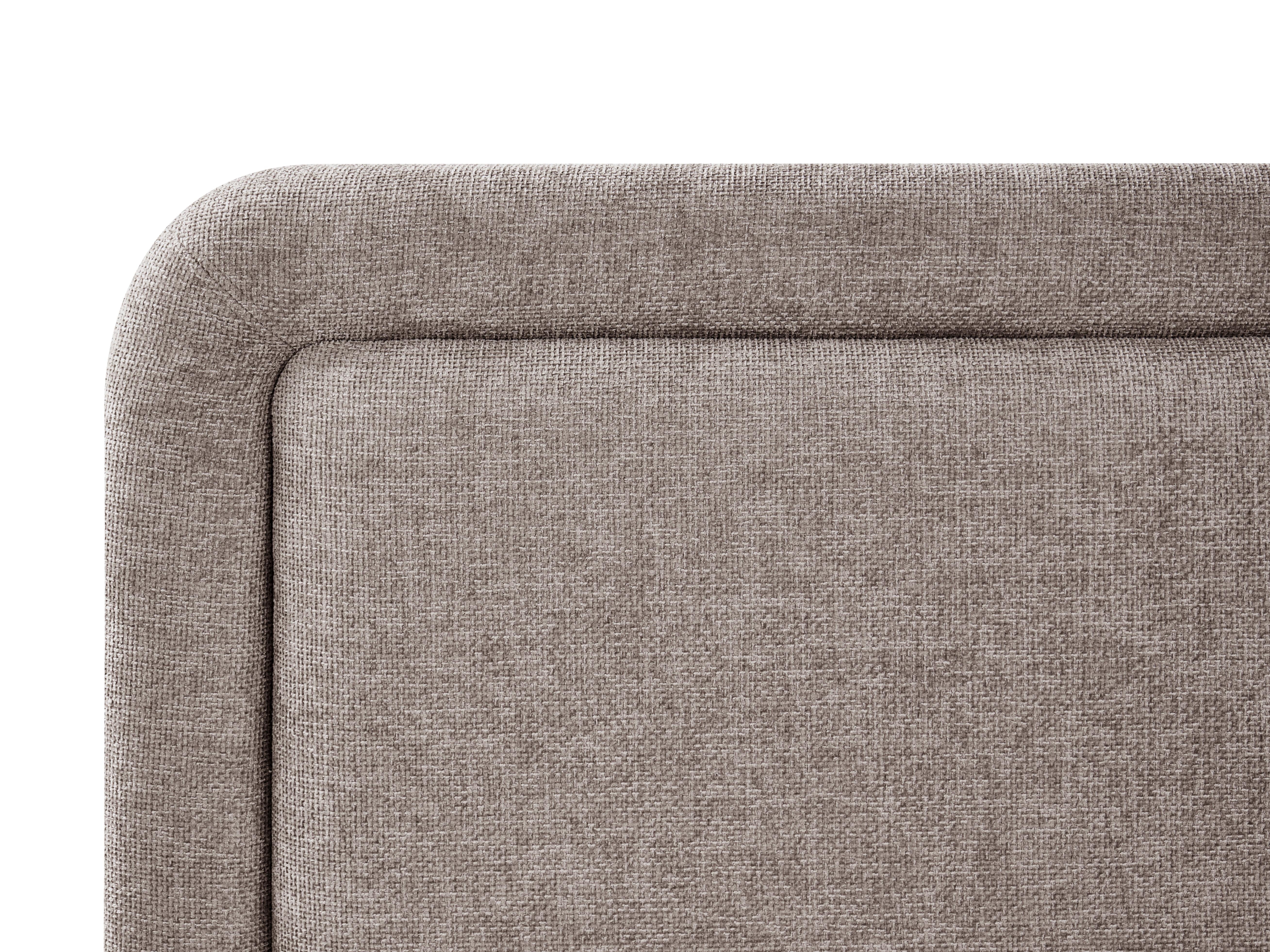 Bed met opbergruimte Stof VIVIERS 180 x 200 cm Taupe