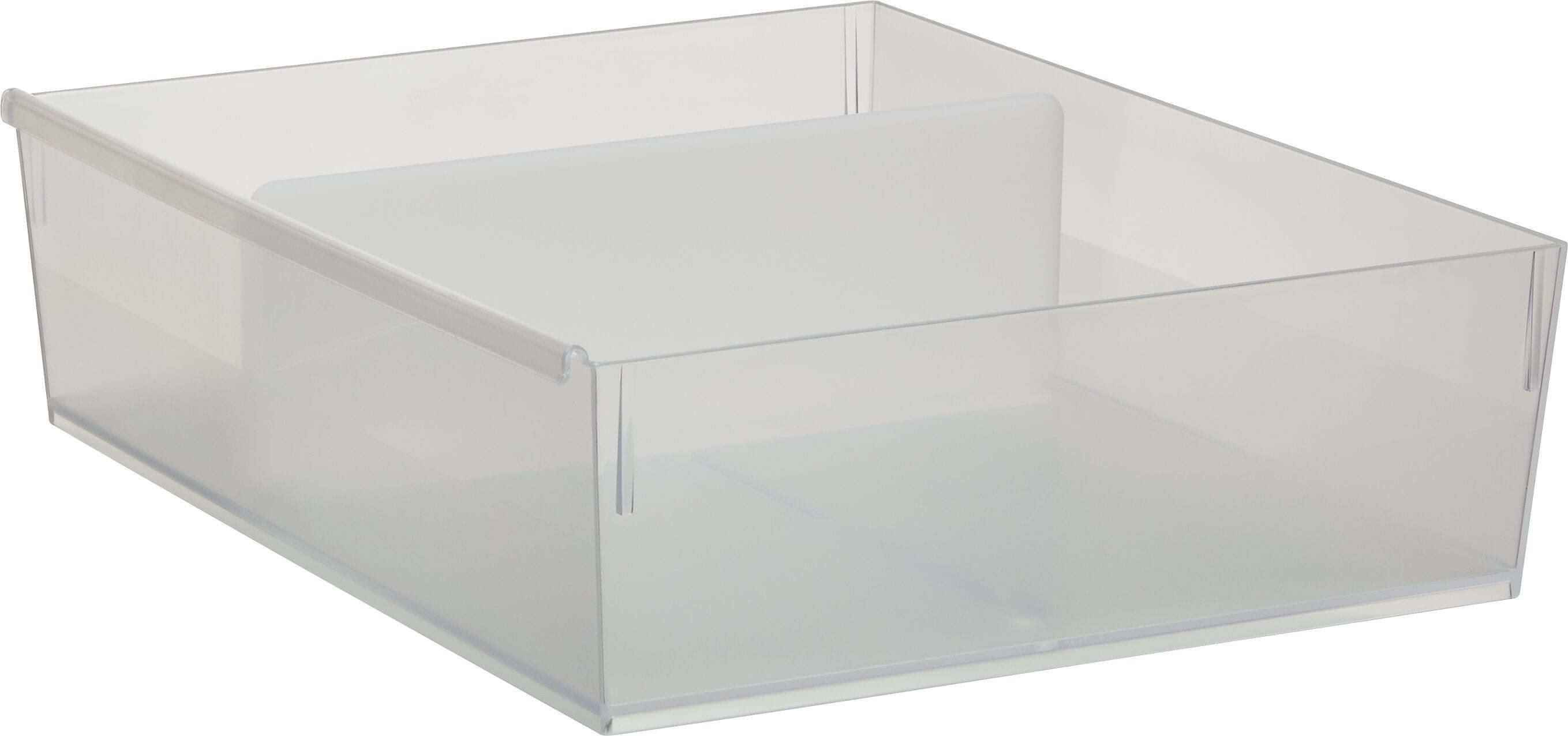 DRAWER L Schubladen-Organizer - Transparent / B: 27.0 cm x T: 9.5 cm x H: 33.0 cm