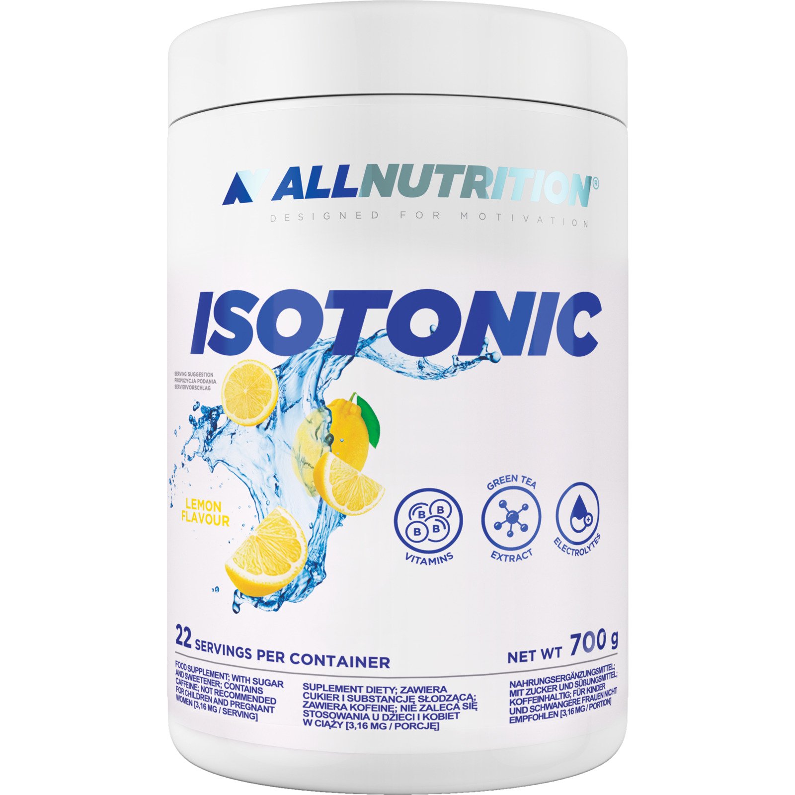Allnutrition Isotonic Zitrone 700 g