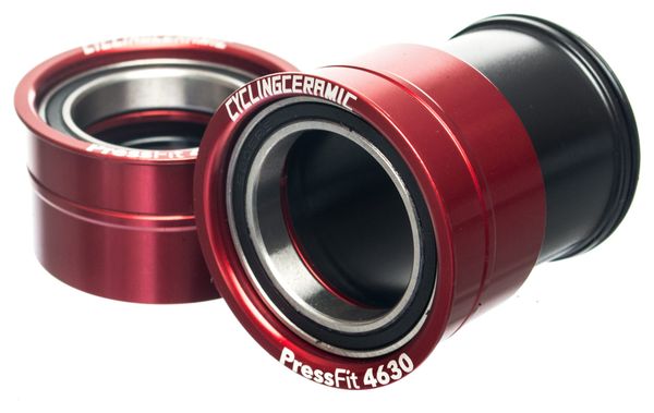 Boitier de Pédalier CyclingCeramic BB Evo 386-30 Rouge