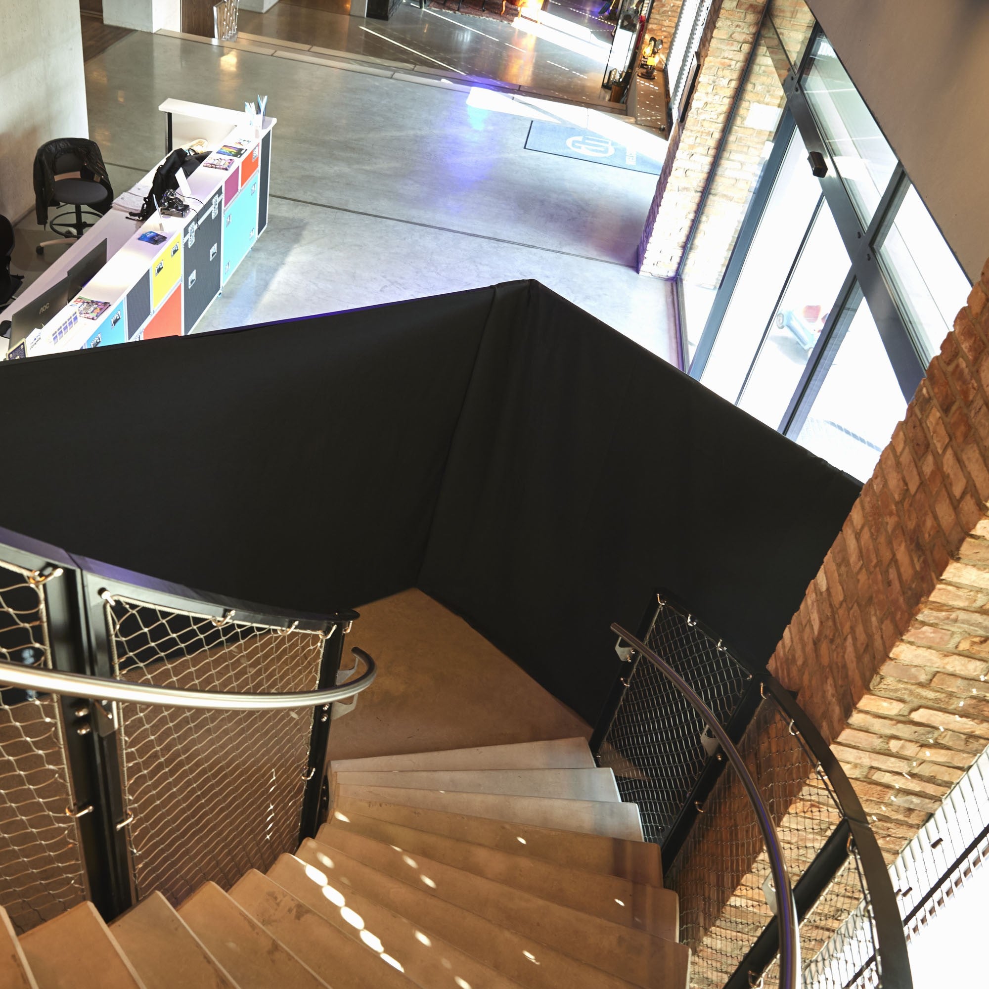 Gravity PAD SET 2 pipe and drape set met gordijn