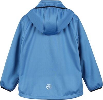 Color Kids Softshelljakke, Coronet Blue