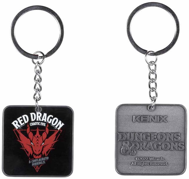 Konix Dungeons & Dragons nøglering (Rød Drage)