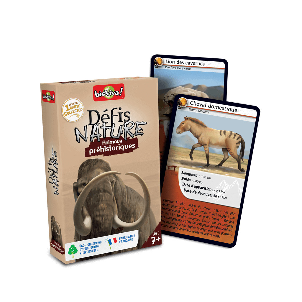 Défis Nature - Animaux Préhistoriques