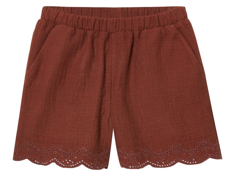 Mousseline korte kinderbroek