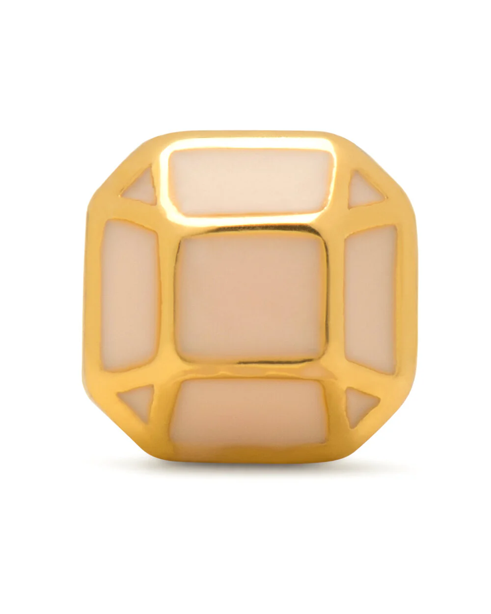 LULU Copenhagen  Diamond Small ørestik - Buttercream