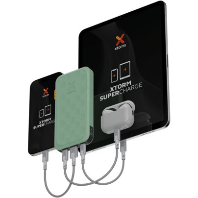 Xtorm FS5103U banque d'alimentation électrique Lithium Polymère (LiPo) 10000 mAh Vert