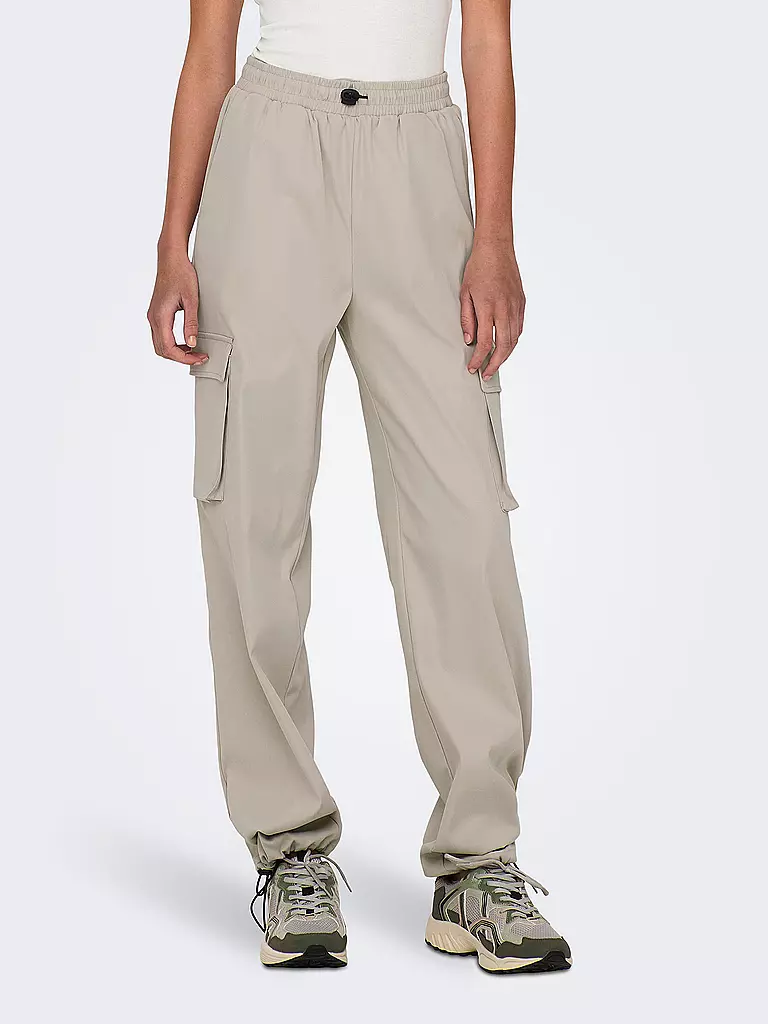 ONLY Cargohose ONLCASHI hellgrau