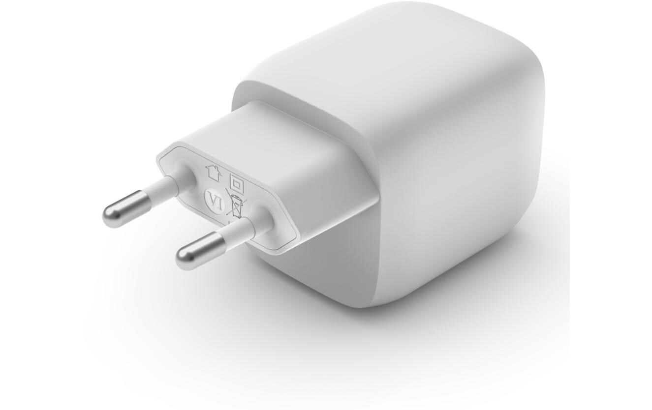 USB-Wandladegerät Dual USB-C GaN PD 45WUSB-C-GaN Ladegerät mit zwei Anschlüssen und PPS 45 W
