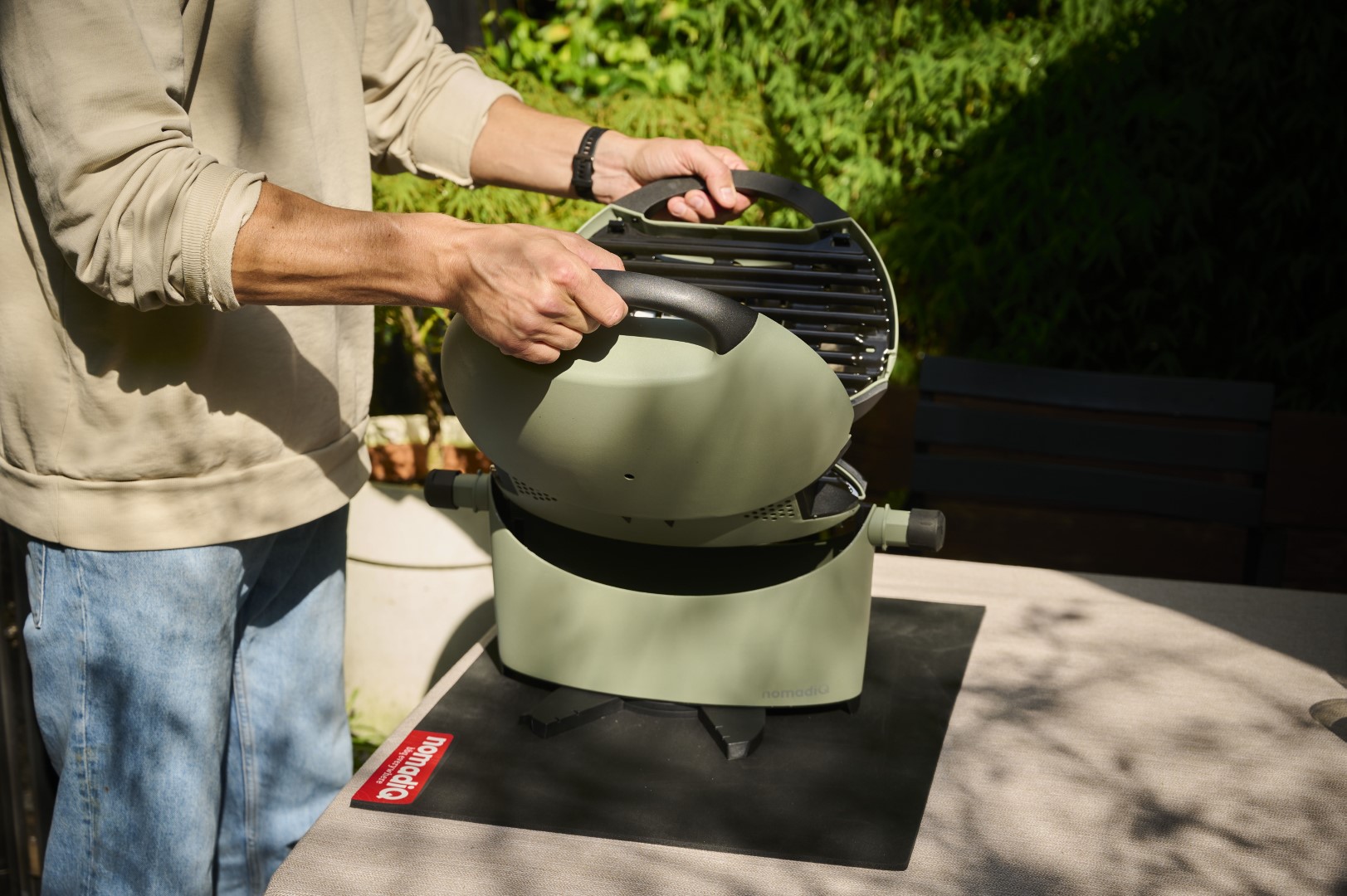 nomadiQ E-BBQ draagbare elektrische barbecue