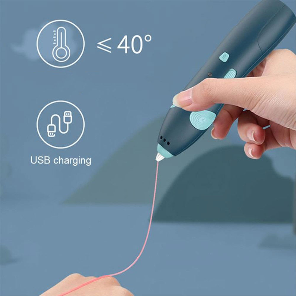 USB Bastel 3D Stift für DIY Projekte inkl. Schablonen   Filament
