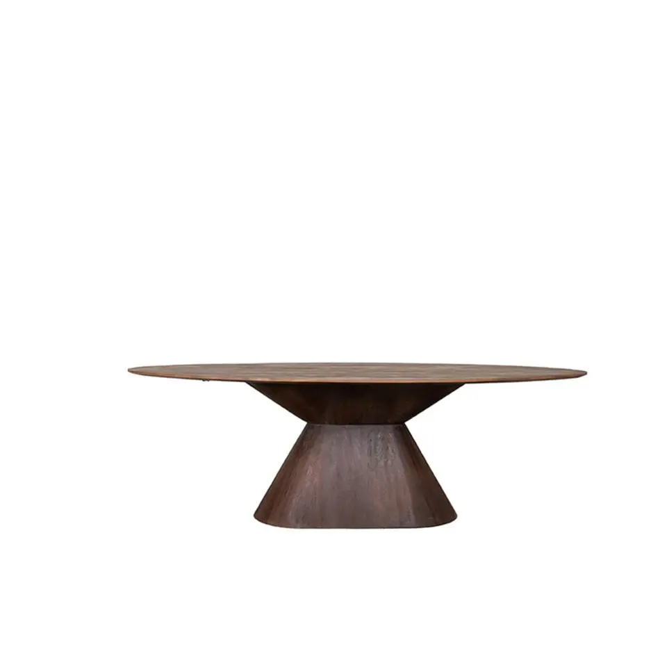 LABEL51 Eetkamertafel Jagger - Espresso - Mangohout