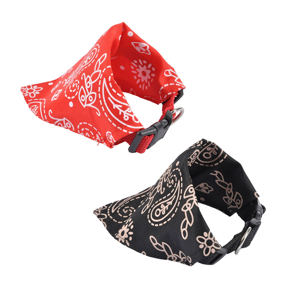 Collier chien bandana