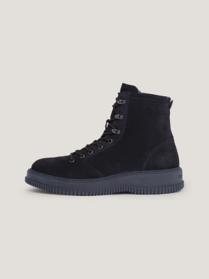 Botas de camurça com gancho de velocidade