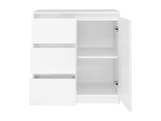 Commode Malwa 1D3S BLANC