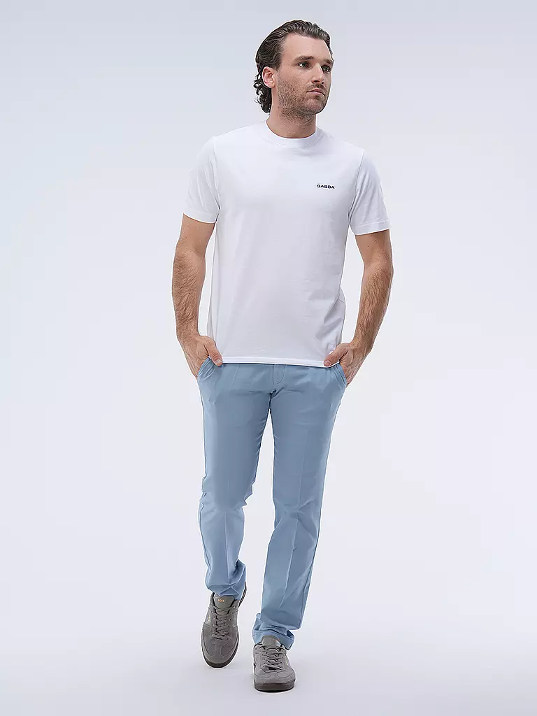 GABBA T-Shirt DUNE LOGO weiss