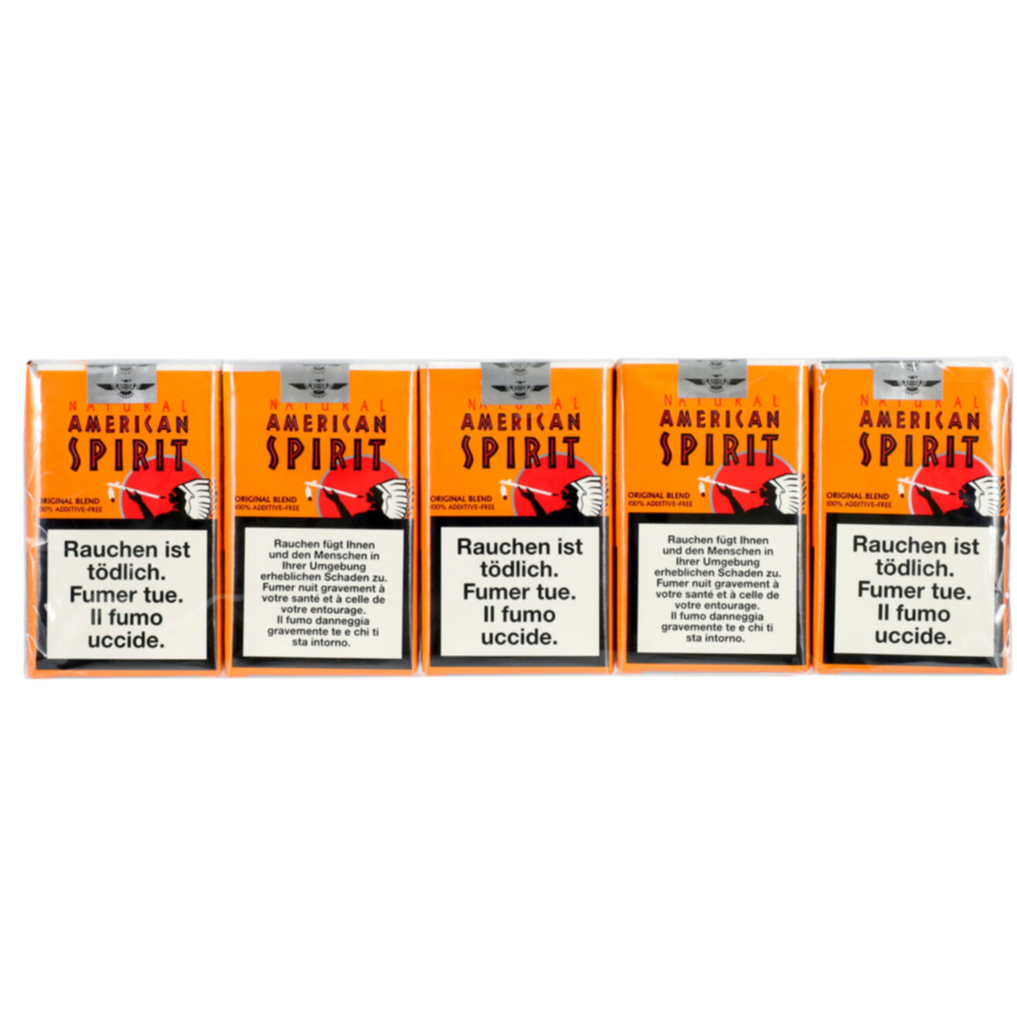 Natural American Spirit Zigaretten Orange S-Stange