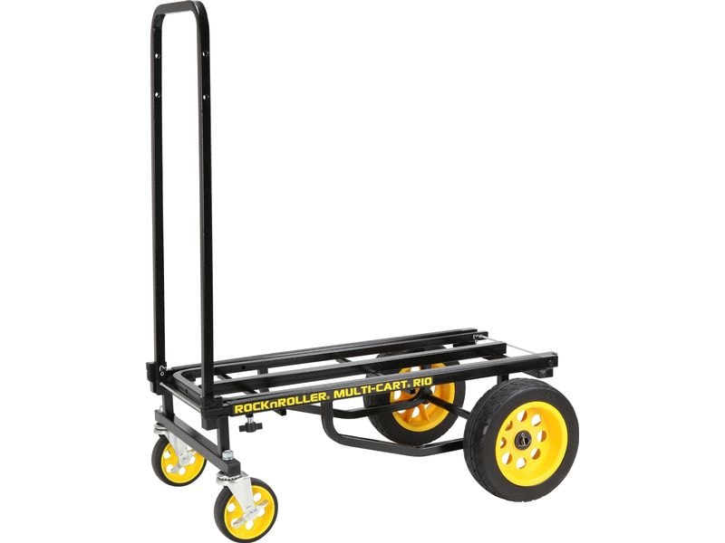 RockNRoller Multifunktionswagen R10RT Tragkraft 226 kg Faltbarer 8-in-1-Multifunktionswagen