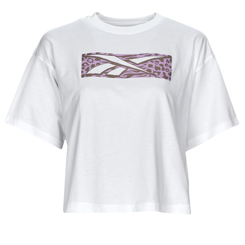 Reebok Classic - GRAPHIC TEE MODERN SAFARI - Blanc