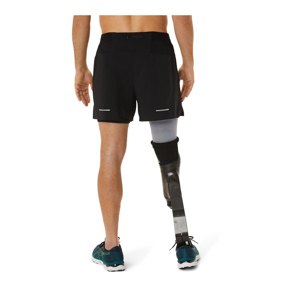 Asics ROAD 2-N-1 5IN - Short Homme performance black