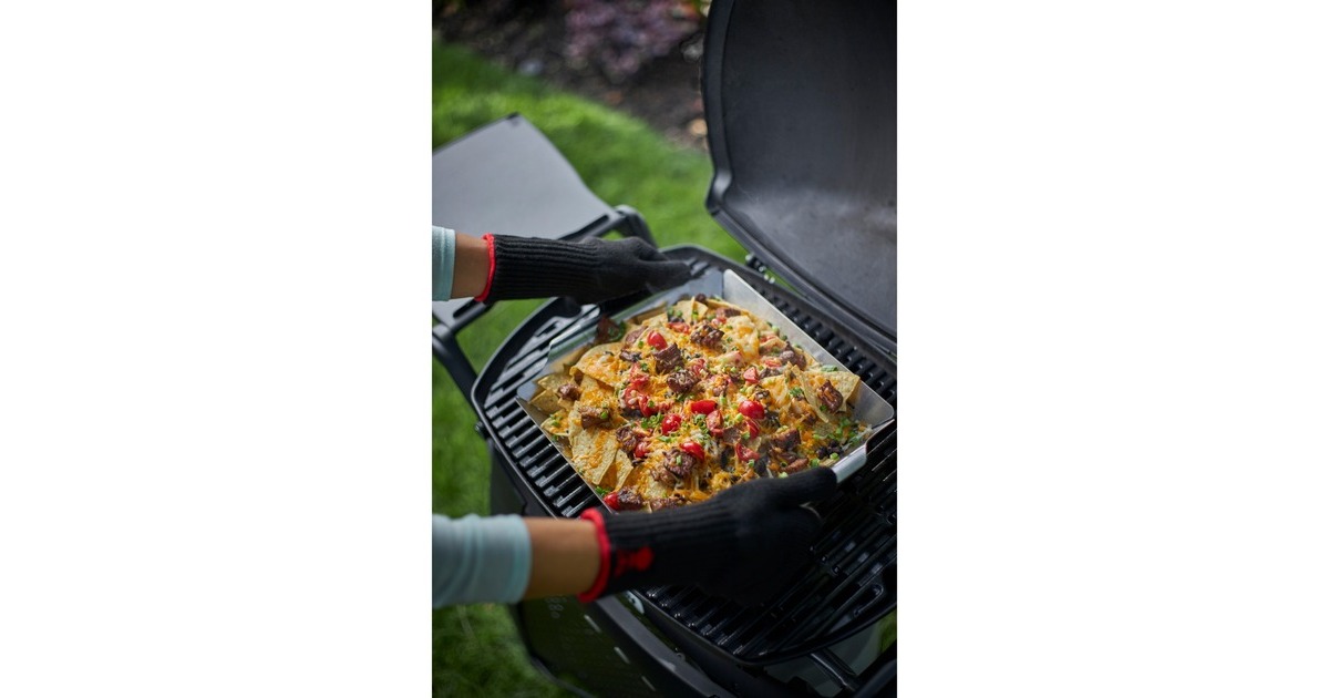 WeberDeluxe Grillkorf groentekorf  (Roestvrij staal)