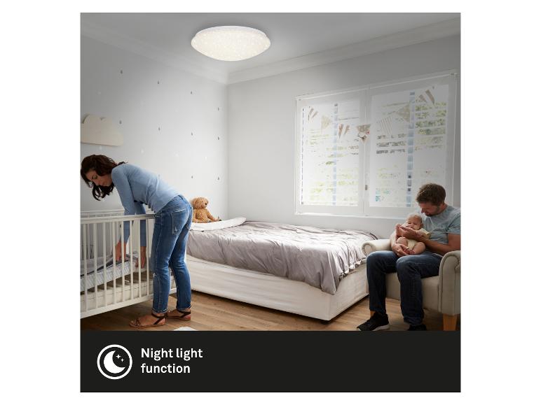 LED-plafondlamp met sterreneffect