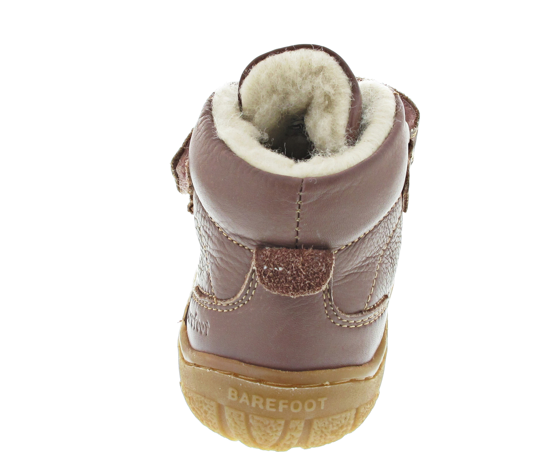 Lurchi Joker Barefoot Klettlauflernschuh rose