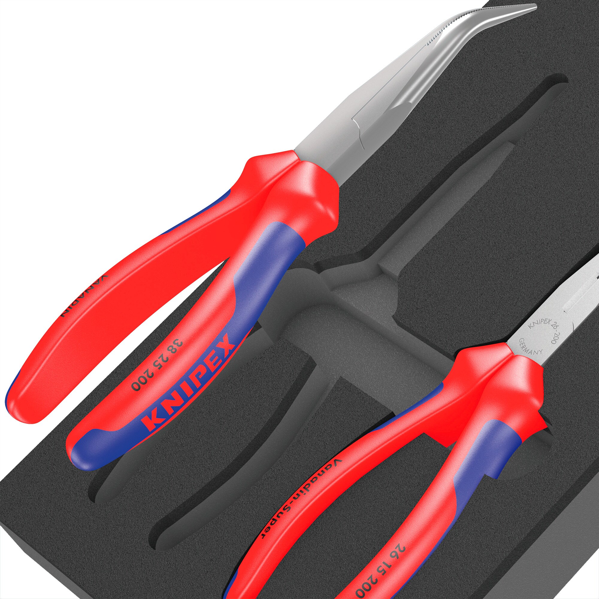 Wera Zangen-Set 9781 Schaumstoffeinlage KNIPEX Zangen Set 2, 3-teilig