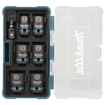 Makita Impact Black 7-delige krachtdoppenset