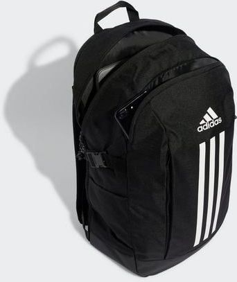 adidas - Power Backpack - Unisex Rugzak - Zwart - 100% Gerecycled Polyester