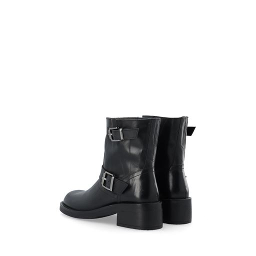 Bianco BIAHarper Mid Biker Støvler, Black, 38