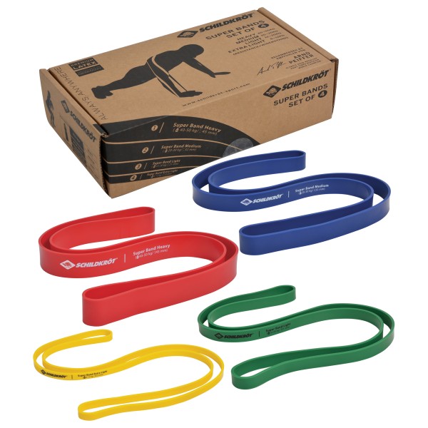 Schildkröt Fitness - Super Band 4er Set - Élastique fitness