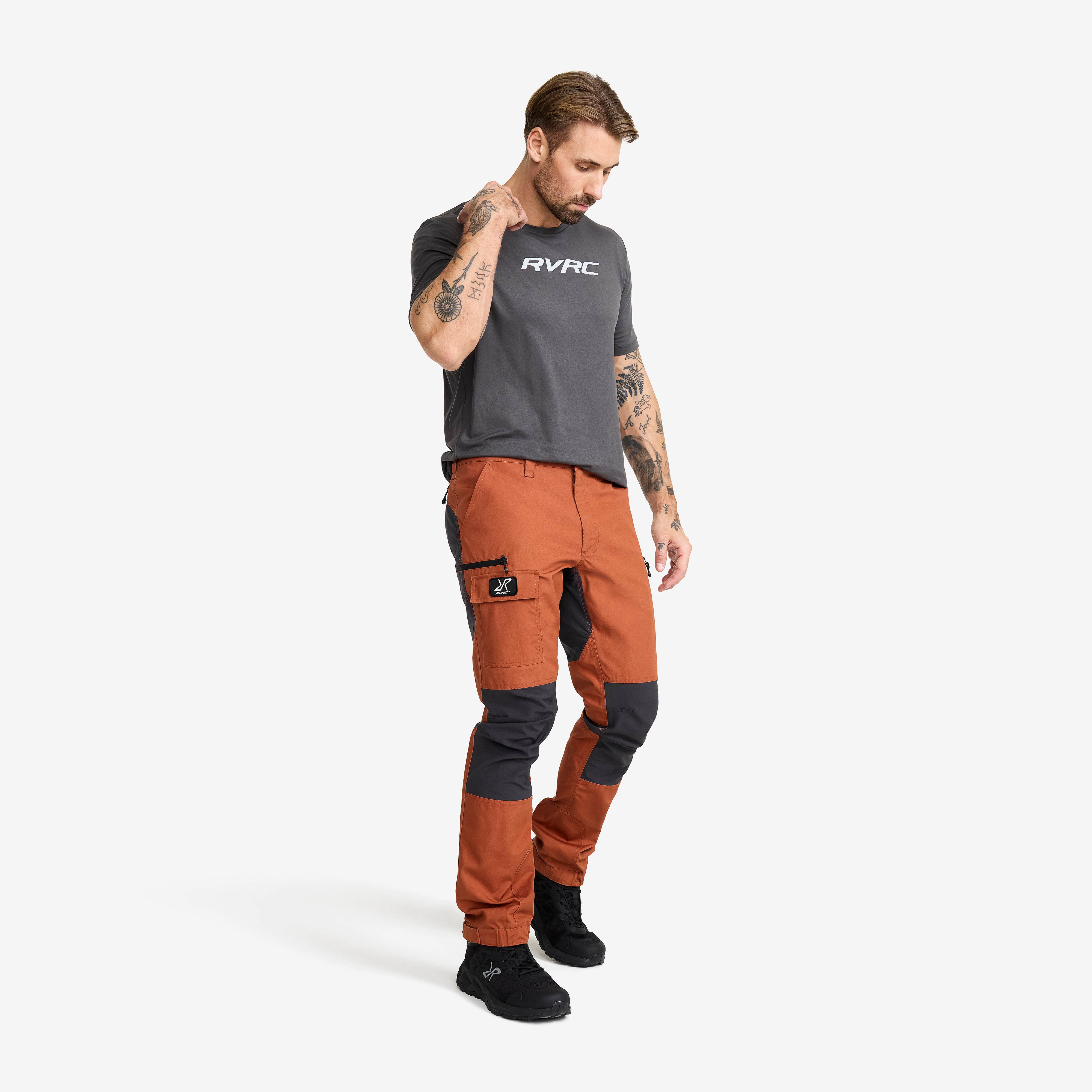 Nordwand Pants Herre Dusty Orange/Anthracite