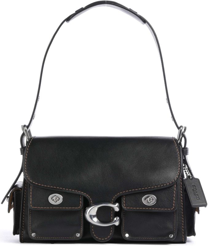 Coach - Tabby - Schoudertas - Zwart - Leer - 26 cm