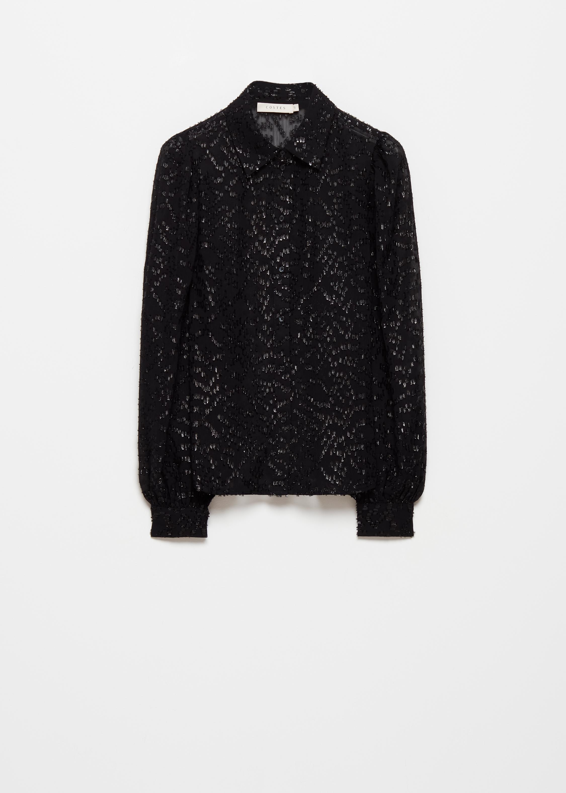 Glitter Plumetis Blouse