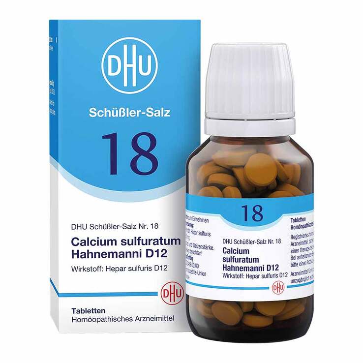 DHU Schüßler-Salz Nr. 18 Calcium sulfuratum Hahnemanni D12 Tabletten, 200 St