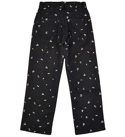 The New Jeans - TnHellen - Wide - Phantom m. Blomster