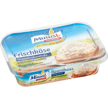 MinusL Lactosevrije Roomkaas 200 g